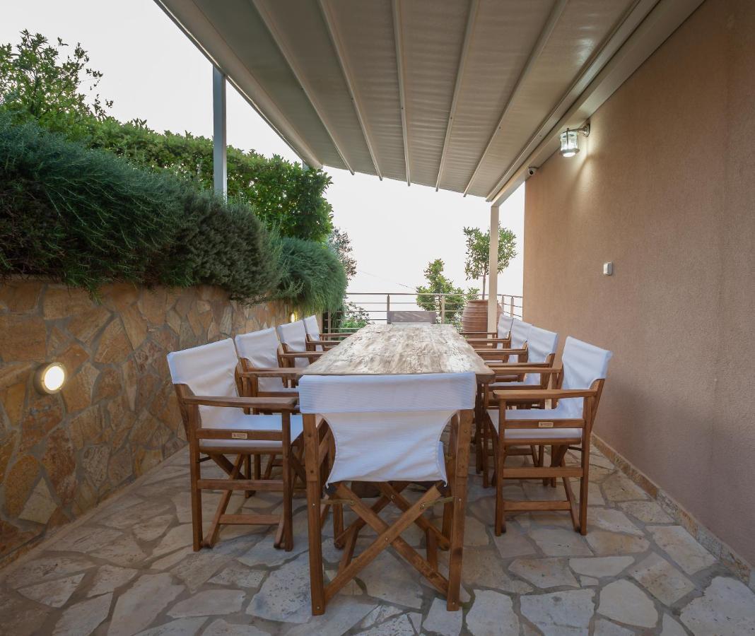 Nikole'S Villas Luxury 180M2 Tirós Extérieur photo